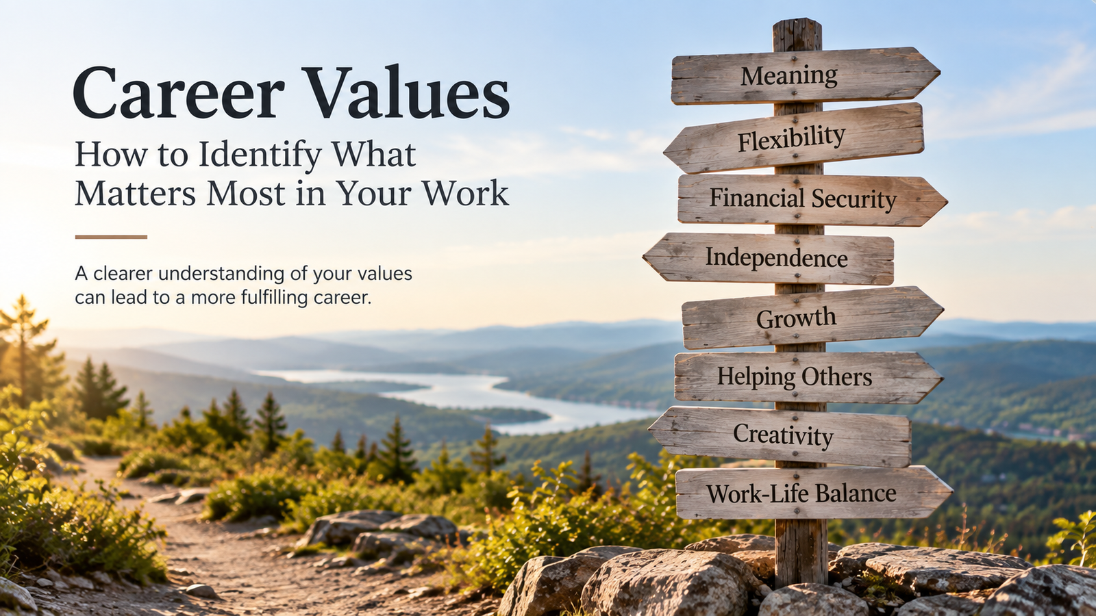 Career values that matter when choosing a fulfilling career